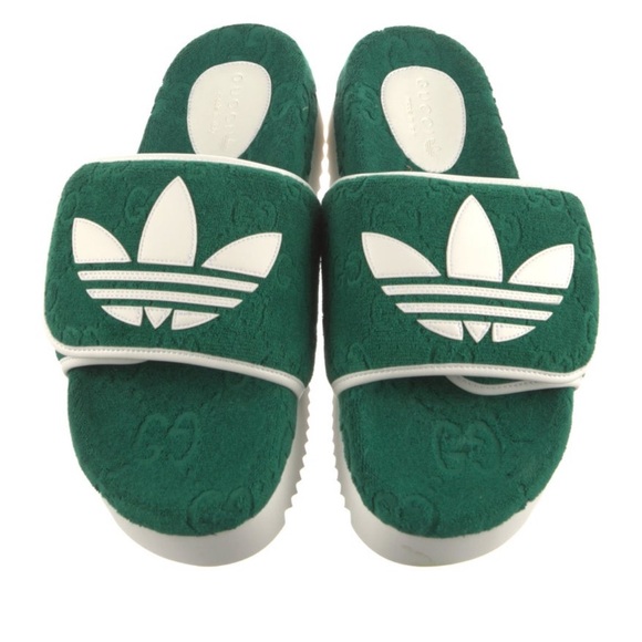 Gucci x Adidas Logo Slides - Picture 2 of 5
